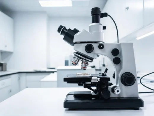Metallurgical microscope inspection